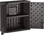 Suncast Commercial 4 Cubic Ft. Heavy-Duty Resin Wall Cabinet - Image 4