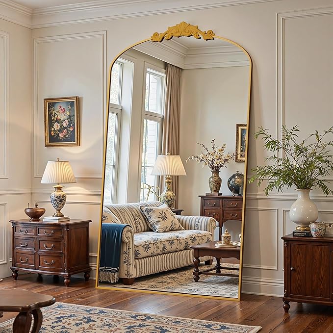Antok Arched Full Length Mirror, Full Body Mirrors by AntokMirror