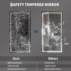 LED Bathroom Mirror 50 x 26 inch, Lighted Bathroom Vanity Mirror - Image 8