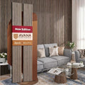 Avana Acoustic Wood Wall Panels –93.2x11.25 Inch Panels – Fits 94x12 Layout – by AvanaHome