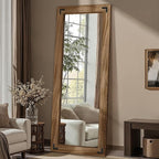 FICTOR Wooden Full Length Mirror, by FICTOR