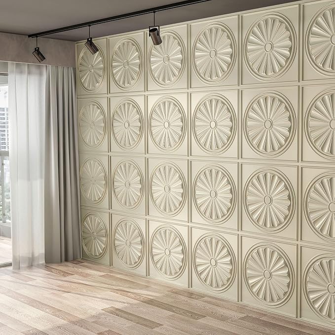 Art3dwallpanels Ceiling Tiles 12 Pack Drop Ceiling Tiles, 24 x 24 Inch High - Image 7