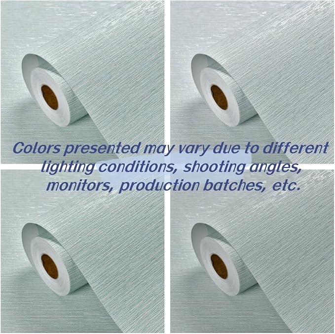 Haimin Grasscloth Wallpaper Peel and Stick 20.9in X 393in Fabric Contact Paper - Image 4