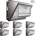 Lightdot 6Pack 150W LED Wall Pack Lights, 100-277v Dusk to Dawn by LightdotLighting