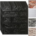 30PCS 3D Wall Panels Peel and Stick Foam, Self-Adhesive Decorative 3D Brick by SYYKDEF