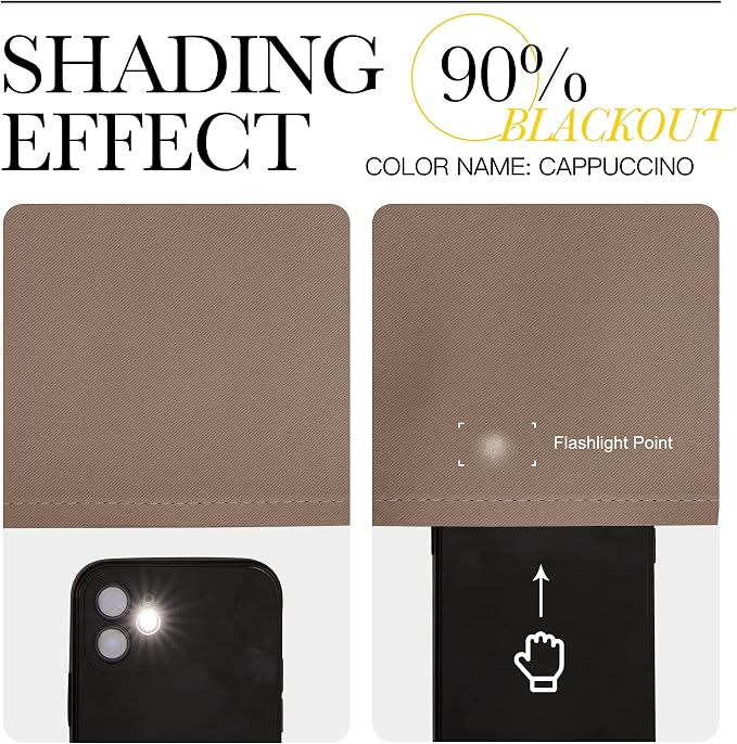 NICETOWN Light Reducing Grommet Curtains - Image 3