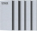 5 Pack Sound Proof Panels for Walls, 47.2 x 23.6 x 0.35 Inch Sound Deadening by TO-TH