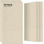 10 Pack Large Acoustic Panels, 47.2 x 23.6 x 0.35 Inch Sound Proof Foam Panels by TO-TH