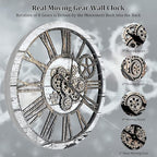 HOIBAI Large Wall Clock Clocks for Living Room Decor Oversized 30 Inch Wall - Image 5