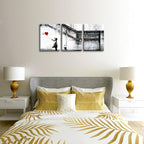 Wieco Art Banksy Grafitti Girl - Image 3