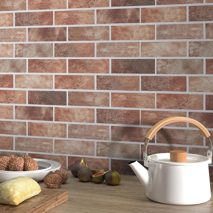 16-Pack 3D Faux Brick Acoustic Wall Panels, 11.8" x 11.8" PET Soundproof & - Image 6