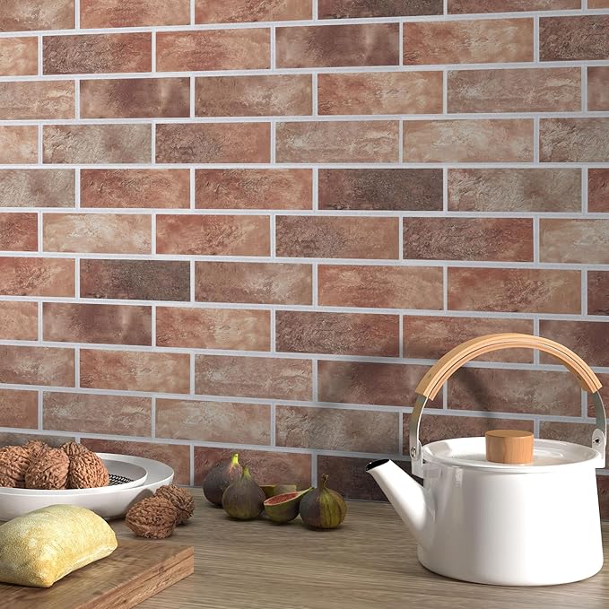 8-Pack 3D Faux Brick Acoustic Wall Panels, 11.8" x 11.8" PET Soundproof & Noise - Image 6