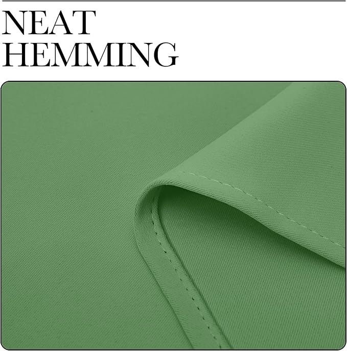 NICETOWN Froest Green Blackout Curtains 63 inches Length - Image 6