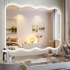 Hasipu Wavy Full Length Mirror by Whatssuitableisthebest