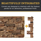 AZ Faux High-Density Polyurethane Faux Stone Interlocking Right Endcap - Image 7