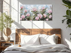 Ardemy Flower Wall Art Canvas Art Wall Decor, Floral Painting Textured Picture - Image 4