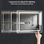 48"x36" LED Bathroom Mirror - Image 7