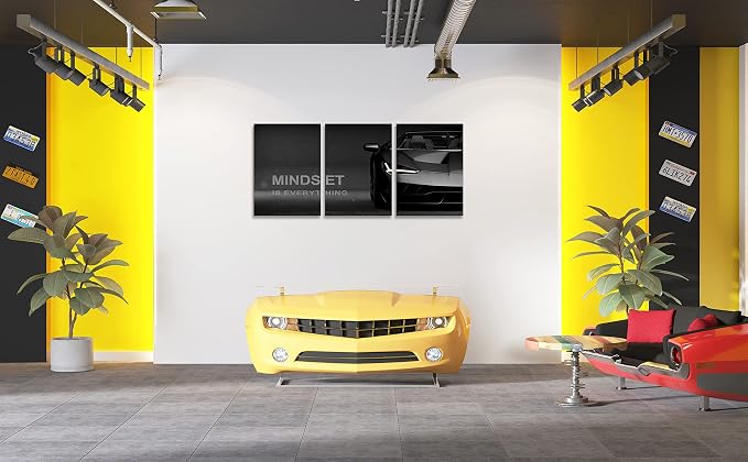 KAWAHONE Motivational Canvas Wall Art Lamborghini Posters Prints Entrepreneur - Image 7