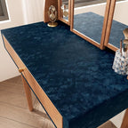 Wallercity Navy Blue Flocking Fabric Contact Paper - Image 3