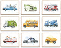 uniro Construction Room Decor for Boys, Truck Wall Art Print for Boys Room Decor by uniro