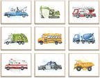 uniro Construction Room Decor for Boys, Truck Wall Art Print for Boys Room Decor by uniro