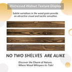 Floating Shelves 48 inch Long 8 "deep Set of 2, Heavy Duty Wood Wall Mounted - Image 8