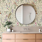 JiffDiff Floral Wallpaper Peel and Stick - Image 3
