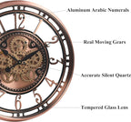 CLXEAST 28 Inch Oversized Large Moving Gear Wall Clock - Image 3