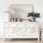 Yasinet Peel and Stick Wallpaper Boho Floral Wallpaper Vintage Floral Contact - Image 5