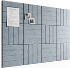 Bumusty Large Cork Board Alternative-48 x 36" Felt Bulletin Board Tiles by BUMUSTY