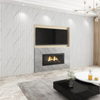 8-Pack WPC Wall Panels 108’’ x 6.1’’ 3D Slat Wall Panel Acoustic Wall Paneling - Image 5