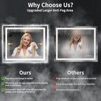 36"x30" LED Bathroom Mirror - Image 4