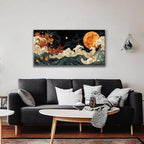 Suconvng Colorful Canvas Art Wall Decor Painting Picture Modern Boho Abstract - Image 5