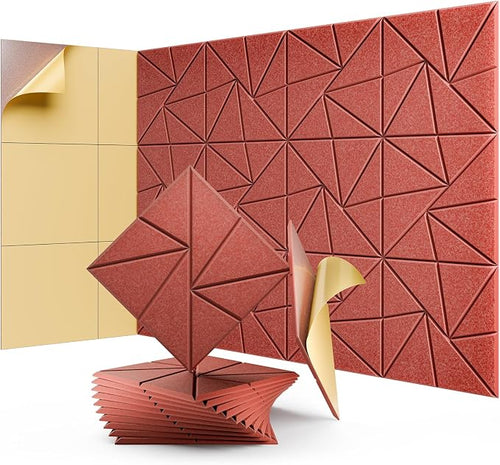 12 Pack Acoustic Panels, Sound Proof Foam Panels by LEIYER