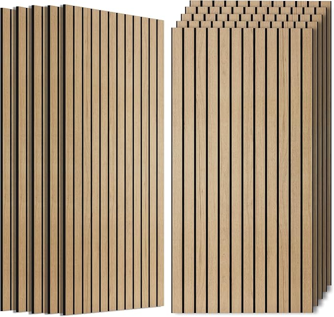 10 Pack Soundproof Wall Panels, Decorative Noise Dampening Panels, Sound Panels by AUTORIFIC