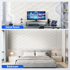 20 Pack Acoustic Panels with Self-Adhesive 12"X10"X0.4" Sound Proof Foam Panels - Image 7