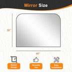 Delma Bathroom Vanity Mirror, Living Room, Entryway Decor - Image 5