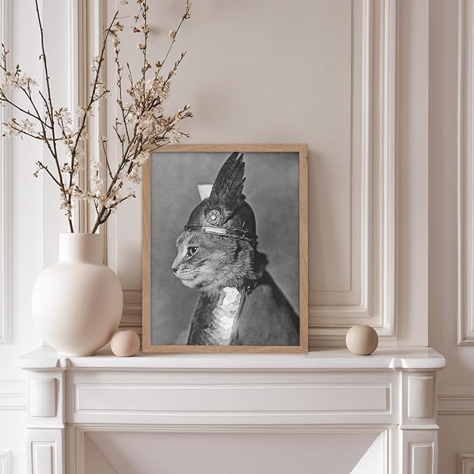 Poster Master Vintage Armored Cat - Image 5