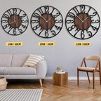 LEIKE Large Wall Clocks with Night Light Battery Operated, Silent Non Ticking - Image 4