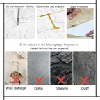 3D Wall Panels Peel and Stick in Red White Stone, Faux Brick Wall Panels - Image 4