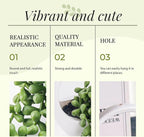 Der Rose 2 Packs Fake Hanging Plants Succulents - Image 5