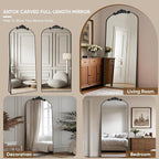 Antok Arched Full Length Mirror, Full Body Mirrors - Image 5