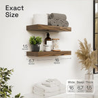BAOBAB WORKSHOP Wood Floating Shelves - Image 3