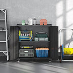 34" Metal Garage Storage Cabinet - Image 2
