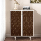 Wallercity Brown Peel and Stick Flocking Fabric Contact Paper - Image 7