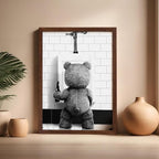 Poster Master Funny Teddy Bear Print - Image 5