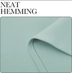 NICETOWN Aqua Blue Room Darkening Curtains - Image 7