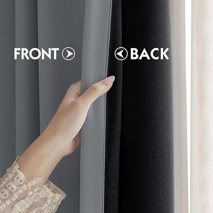 FMFUNCTEX 100% Blackout Curtains - Image 6
