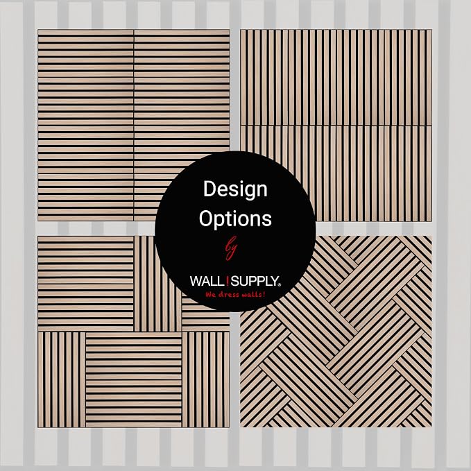 Wall!Supply 3D Soundproof Wall Panels – Acoustic Natural Oak Finish – EPS Foam - Image 7