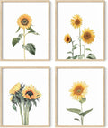 HAUS AND HUES Sunflower Set Collage 16x20 by HausandHuesArtPrints
